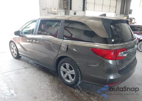 2018 Honda Odyssey Ex-L from USA, damaged, VIN 5FNRL6H79JB057481